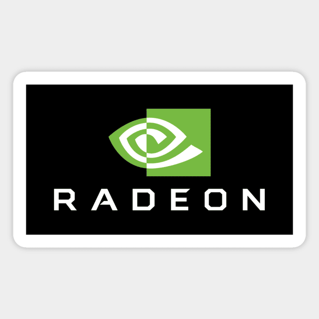 Nvidia Radeon Magnet by SonusCroma